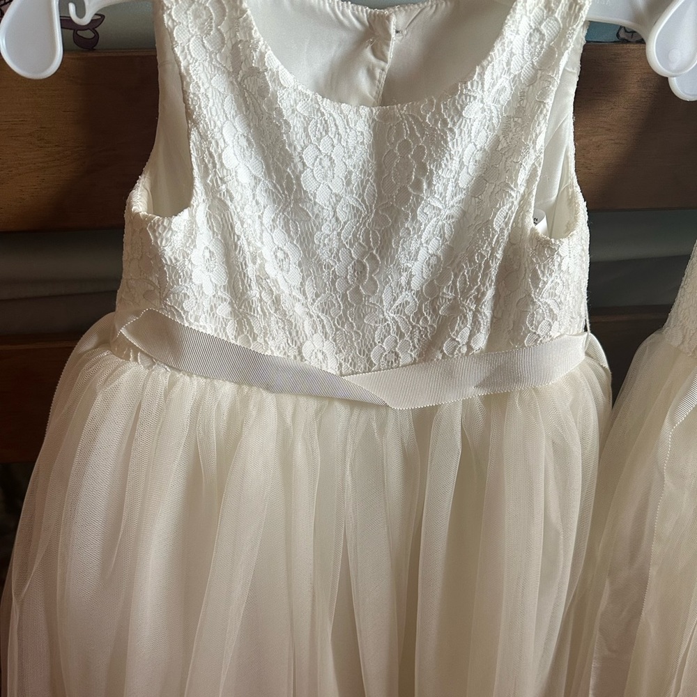 Girls flower girl dress